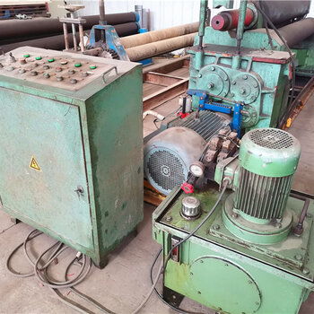 山西優質舊卷板機租賃 20x2000三輥機械卷板機短期出租服務